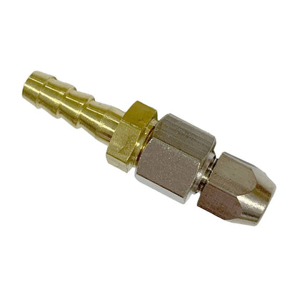 4mm to 6mm Hose Barb Fitting for Transmission Cooler Line - Brass