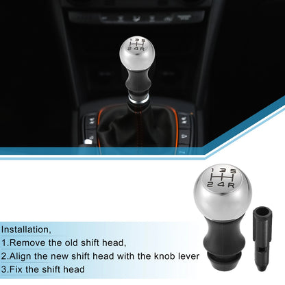 5 Speed Manual Transmission Shift Knob for Peugeot 106 206 207 (1991-2014)
