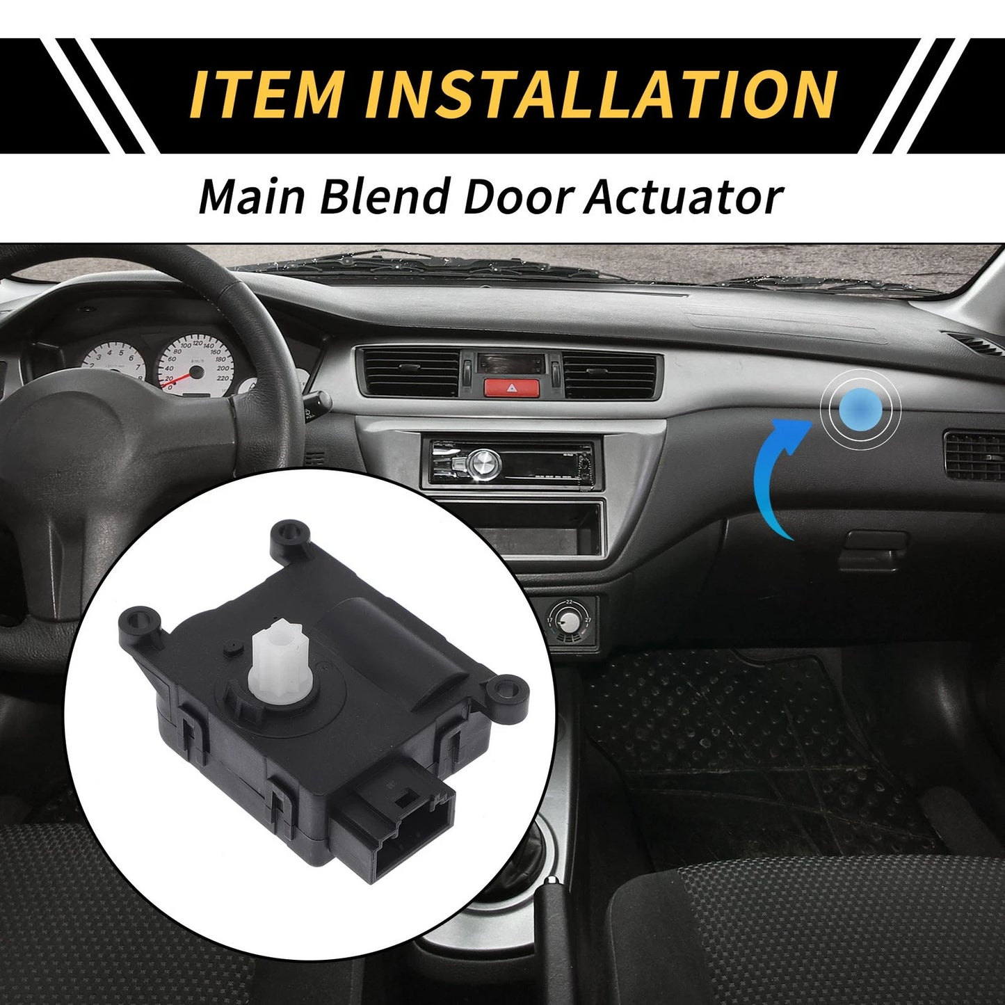 HVAC Air Door Actuator for Ford F-250 Super Duty (2011-2016)