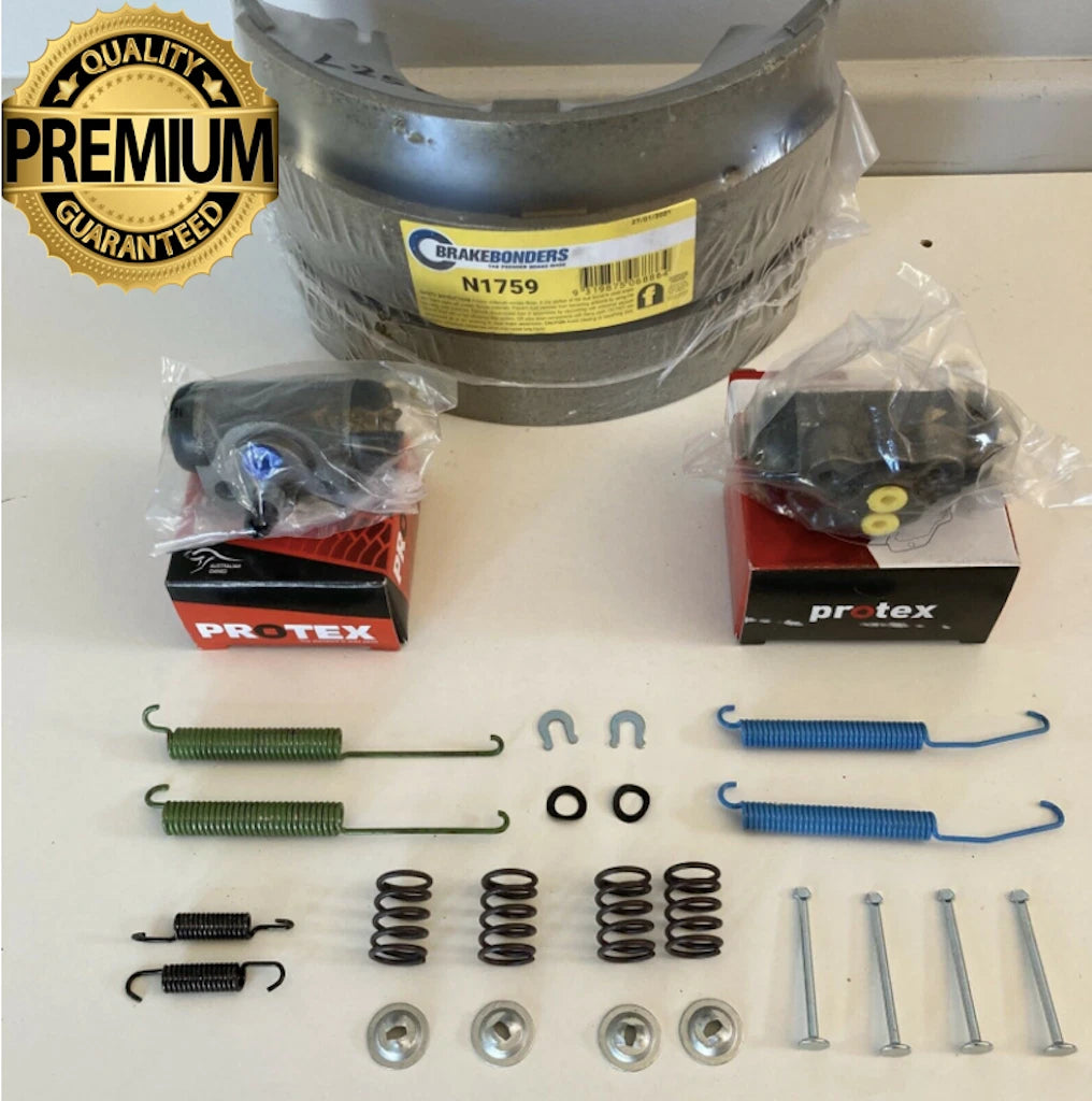 Rear Brake Shoe Drum Overhaul for Mitsubishi Express WA