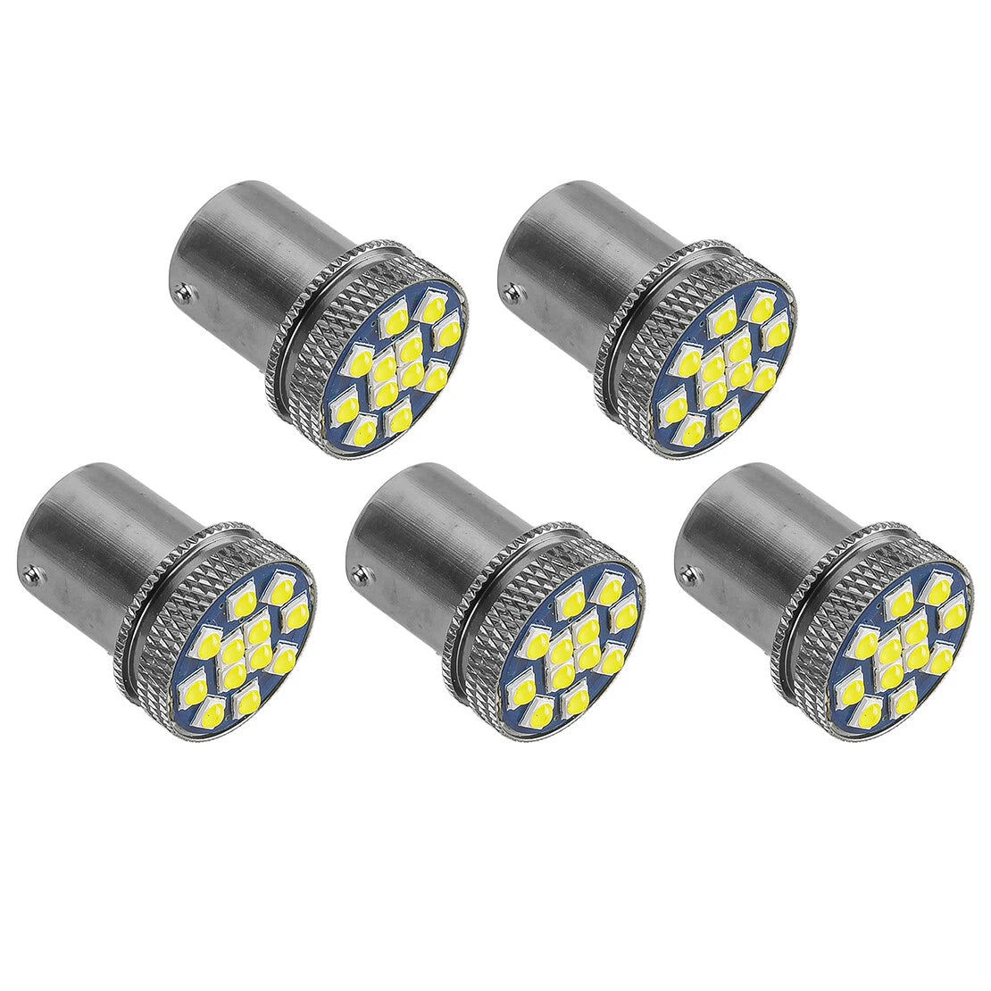 20 x White LED 12SMD BAY15D 1156 P21W Turn Signal Light Bulbs for Car Truck
