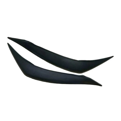 Gloss Black Headlight Eyelid Covers for Toyota Corolla (2011-2013)