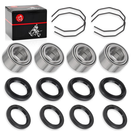 Front Wheel Hub Bearings & Seals for Arctic Cat 400 2x4/4x4 (1998-2004)