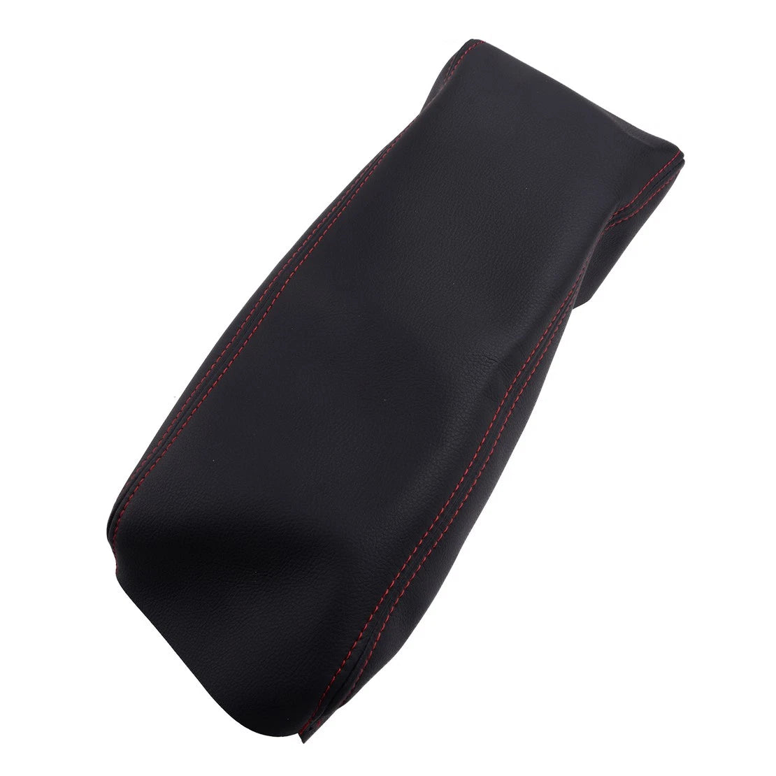 Leather Center Console Lid Armrest Cover for Toyota Prius (2004-2009) Black