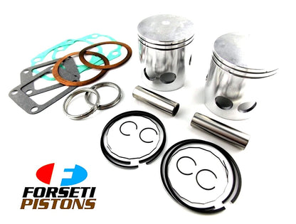 0.5mm O/S Piston Set & Gasket Kit for YAMAHA RD350 (1973-1975)