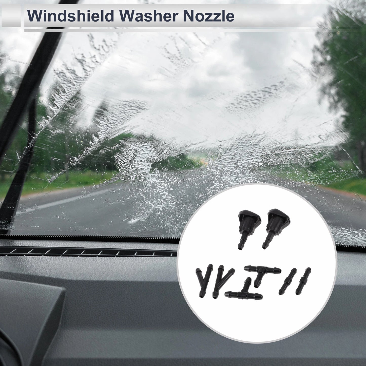 Washer Nozzle &  Hose Connectors for Toyota