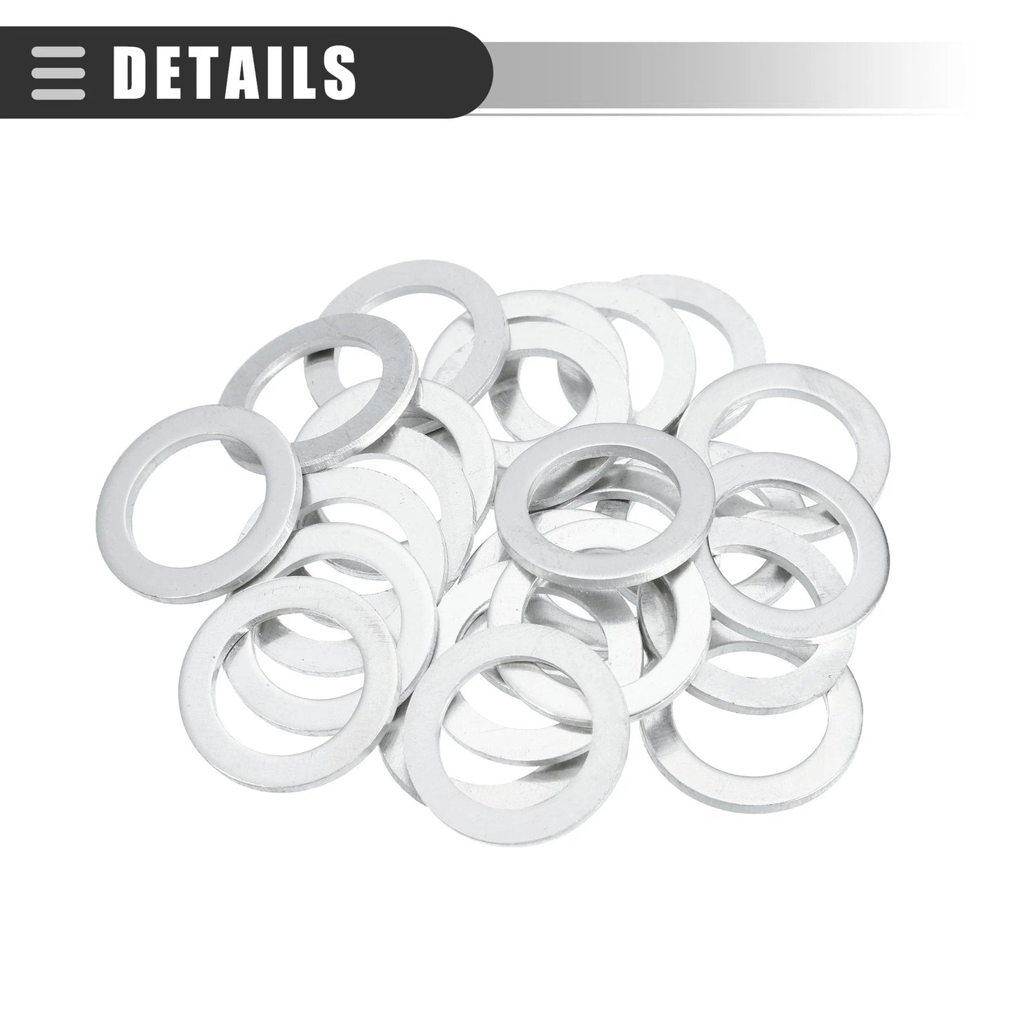 24 Pcs Oil Drain Plug Gaskets for Honda Accord (2008-2016)