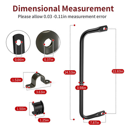2 x Rear Stabilizer Bar Kit for Polaris Sportsman 850 XP (2009–2013)