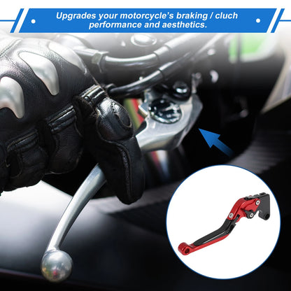 2 x Adjustable Short Long Brake Clutch Levers for Yamaha YZF R1 (2002–2003)