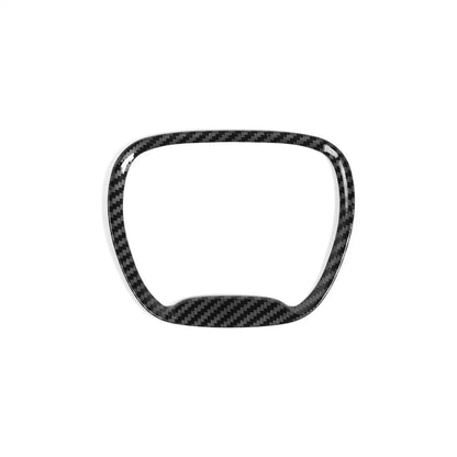 Carbon Fiber Steering Wheel Cover Trim for Dodge Challenger Durango (2015-2020)