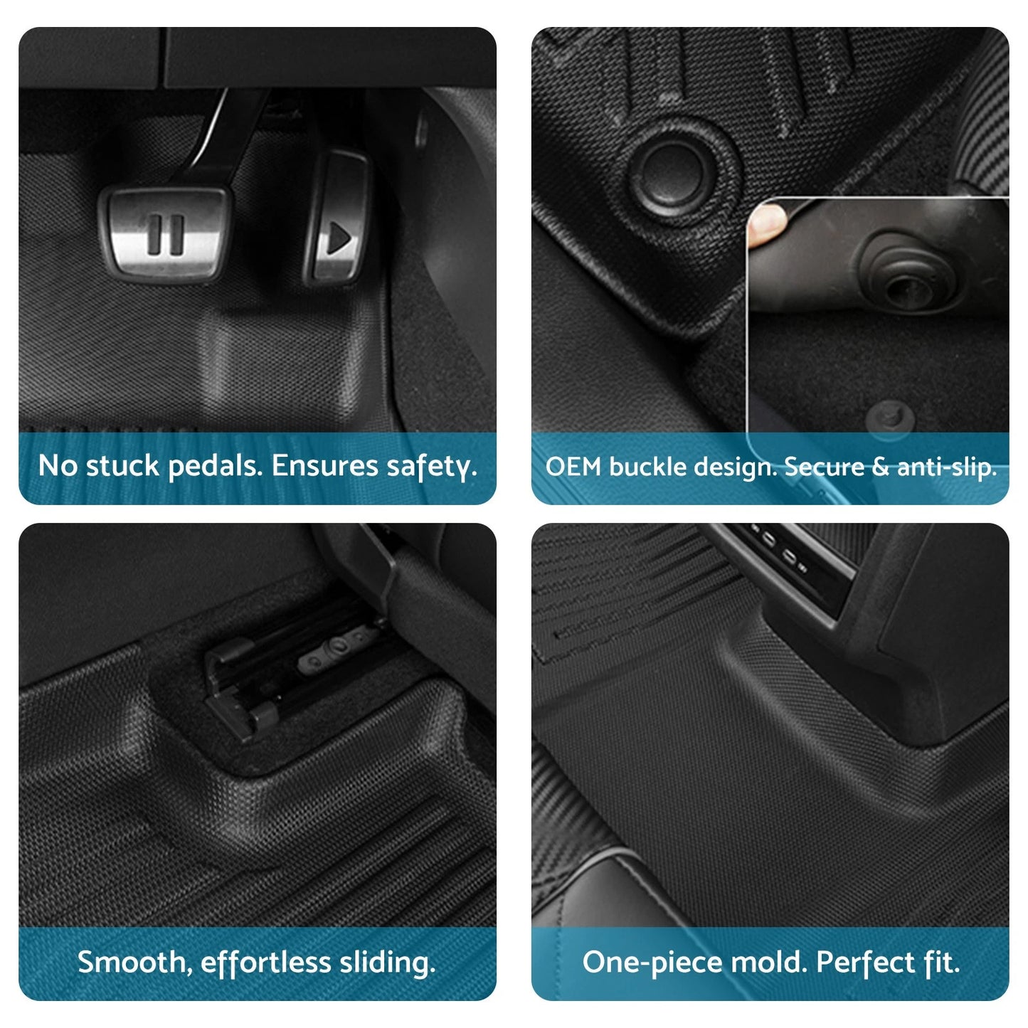 3D Anti-Slip Floor Mat & Boot Liner Set for Mazda CX-5 (2017 - Present)