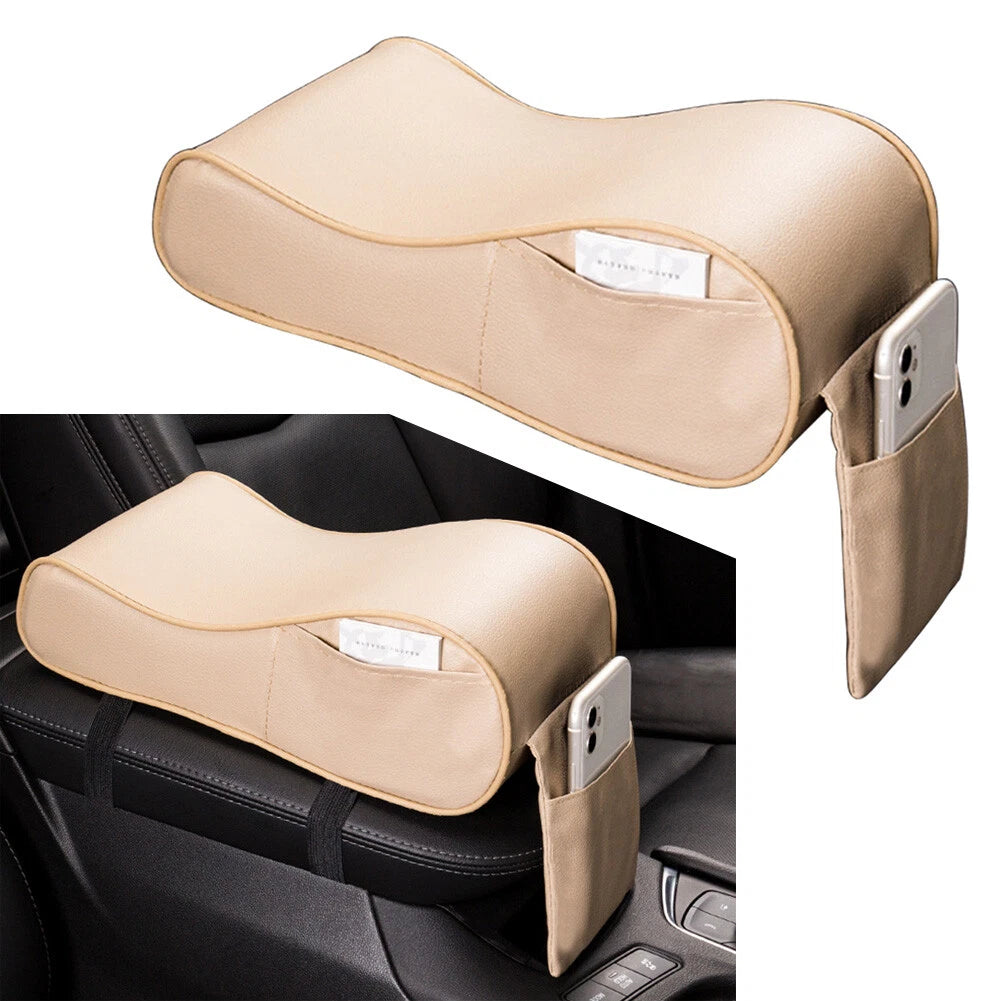 Multi Color PU Memory Foam Console Armrest Cushion Pad Set for Car SUV