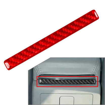 Armrest Box Rear Strip Cover Trim for Volkswagen Passat B5 (2001-2005) Red