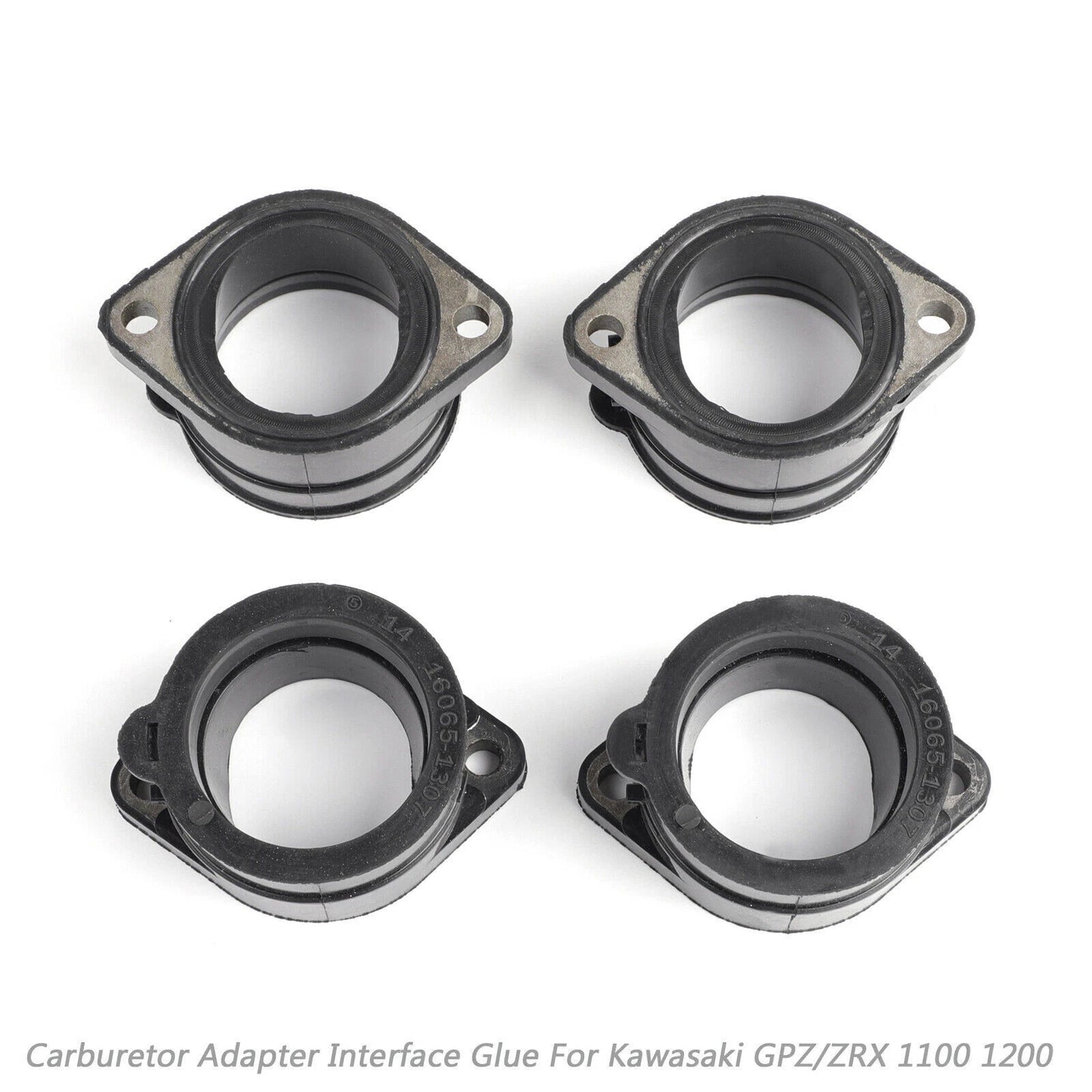 Rubber Intake Manifold for Kawasaki GPZ ZRX 1100 1200 (1990-2006)