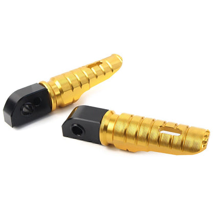 Gold Aluminum Rear Footrests for Street Scrambler 900 T100 T120 (2016-2023)