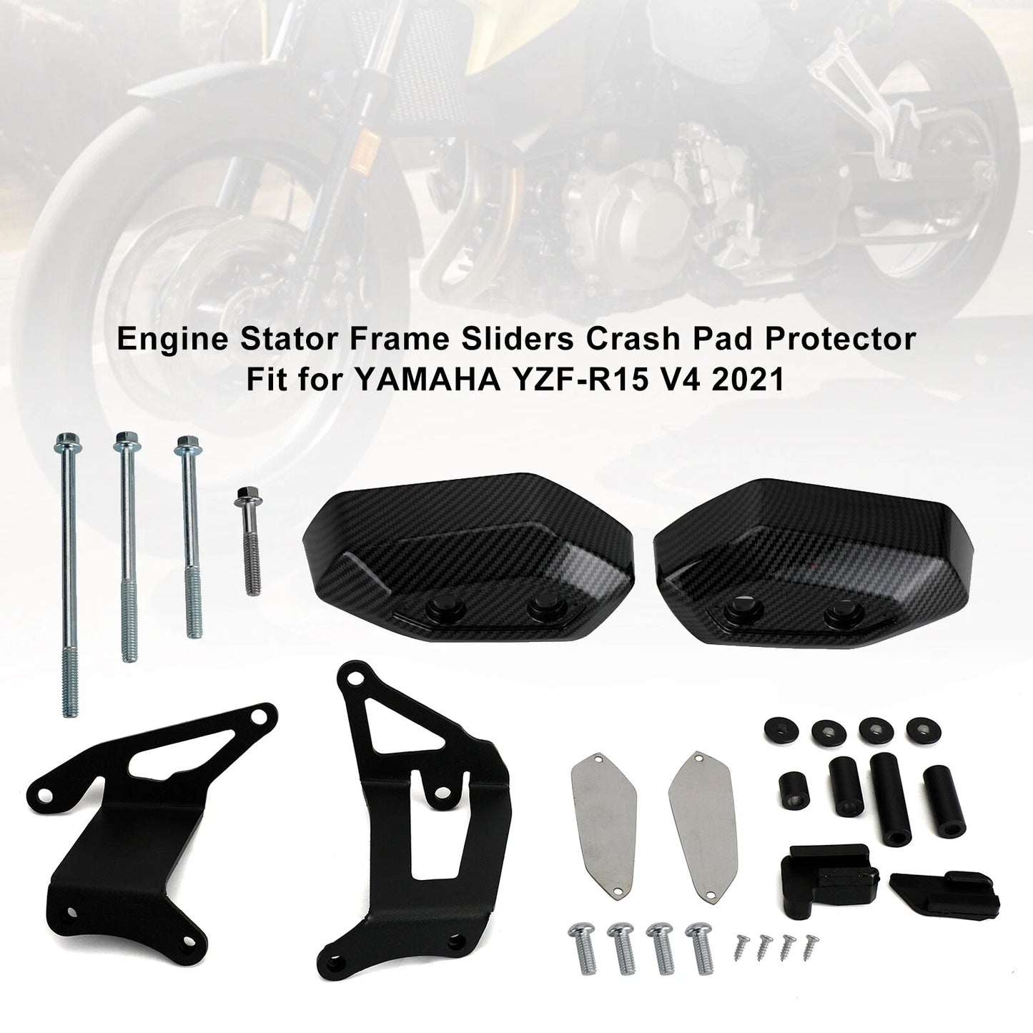 Protective Alternator & Clutch Covers for Yamaha R15 V4 (2021-2023)