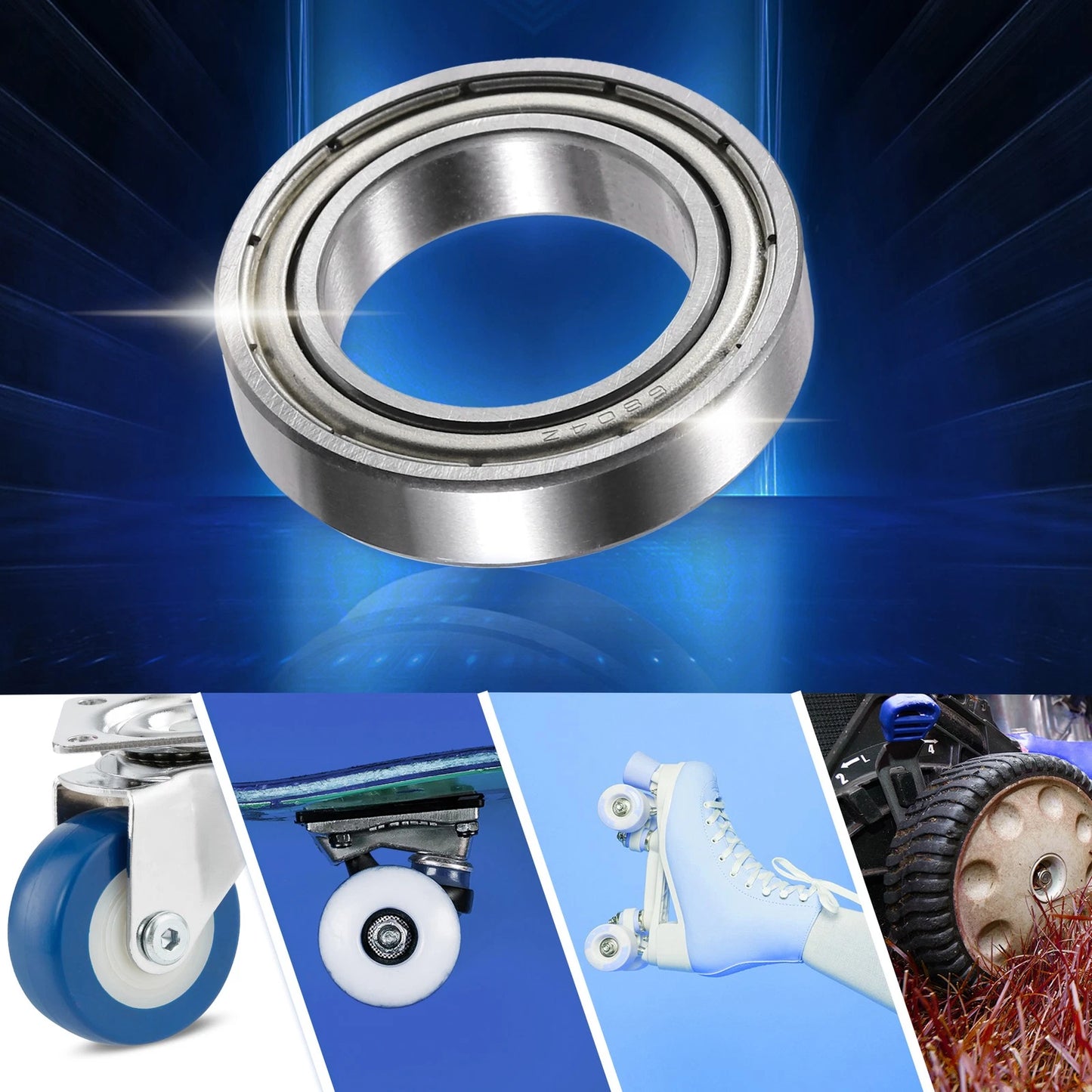 Bearing / 10 x 20x32x7mm / Double Metal Shield 6804ZZ Ball Bearing for Car