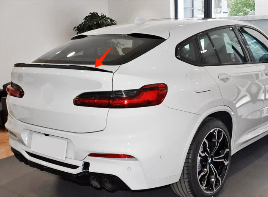 Rear Boot Unpainted Spoiler Wing Lip for BMW X4 G02 (2019-2022)