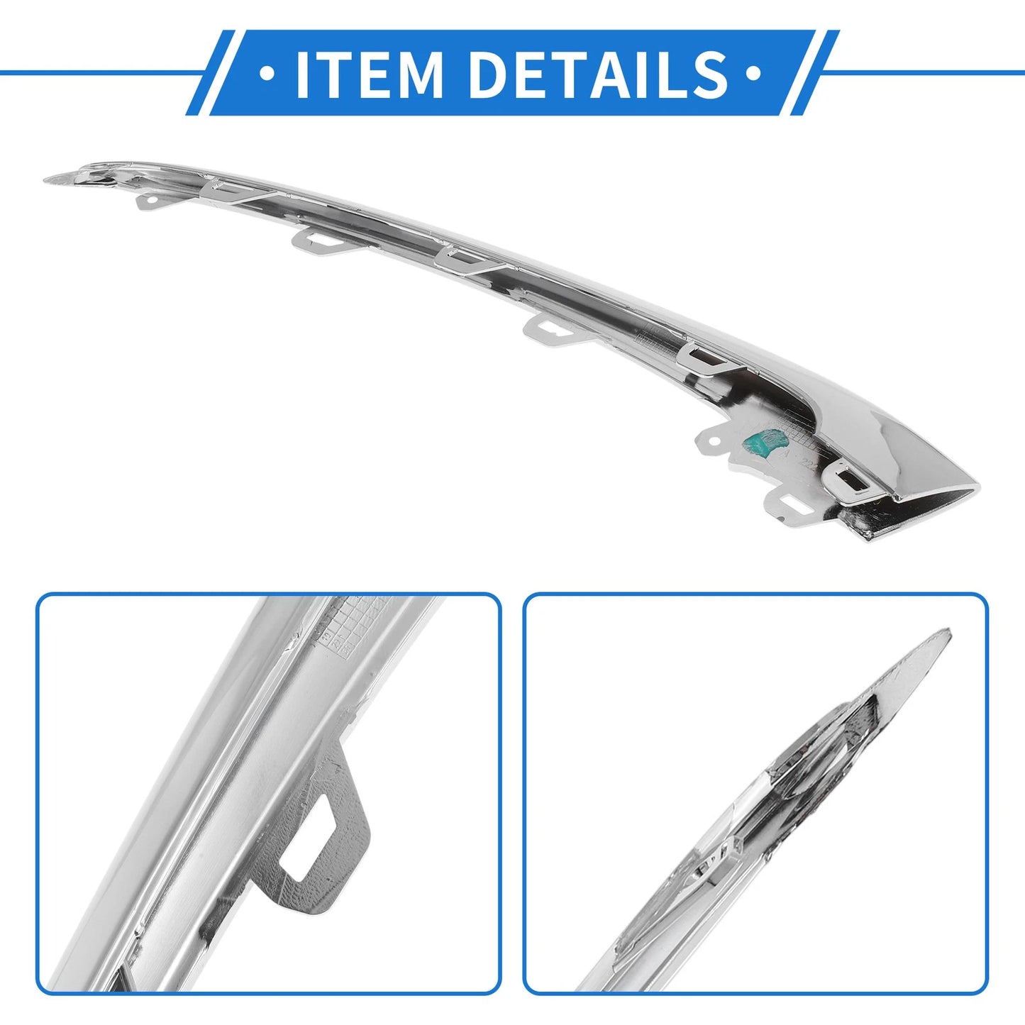 Bumper Grille Trim Garnish for Mercedes-Benz W222/S 4Matic (2018-2020)