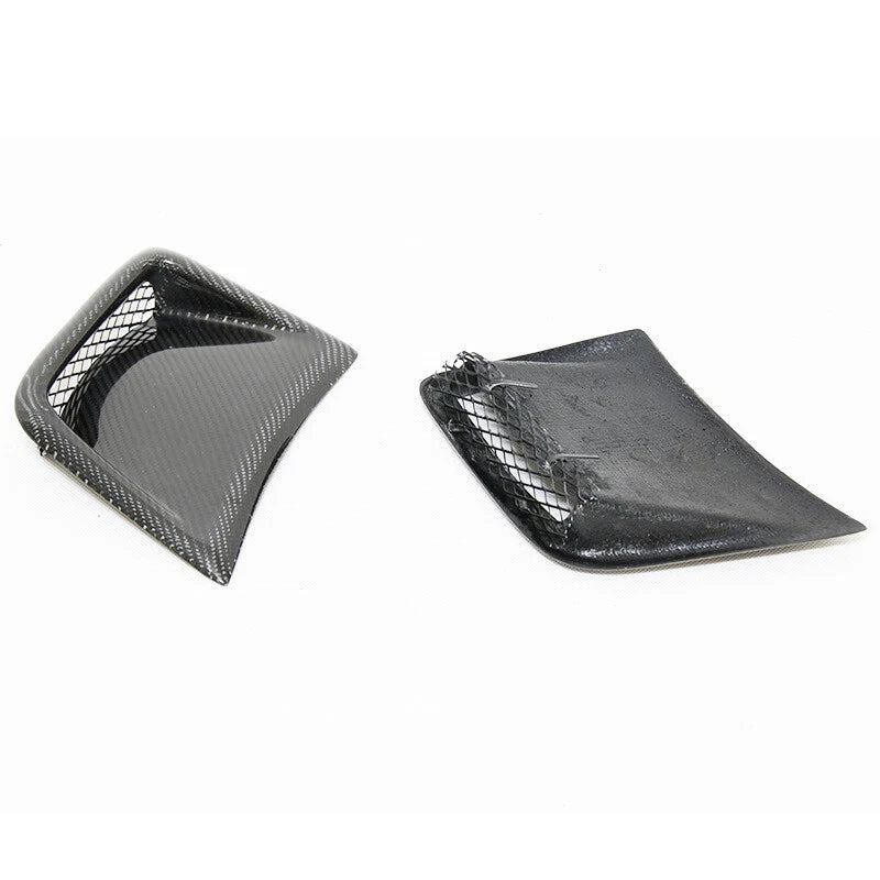 Carbon Fiber Front Bumper Side Air Vent For Subaru STI WRX GRB Wagon 10th 08-14