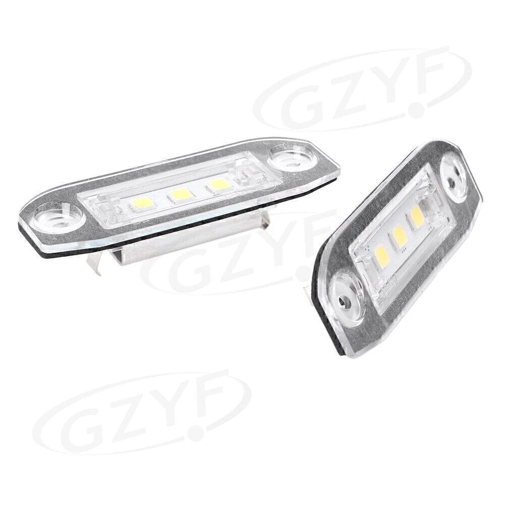 LED Rear License Plate Light for Volvo XC70 V50 C70 V70 XC60 (2001-2016)