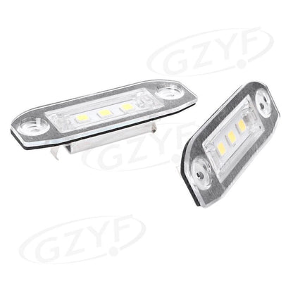 LED Rear License Plate Light for Volvo XC70 V50 C70 V70 XC60 (2001-2016)
