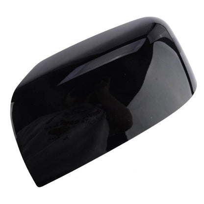 Black Left Passenger Side Door Wing Mirror Cover for Nissan Rogue (2008-2015)