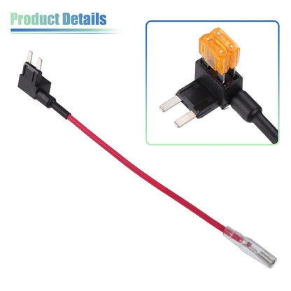 5 x Universal Car Fuse Tap & Circuit Adapters w/ 5A Mini Blade Fuses