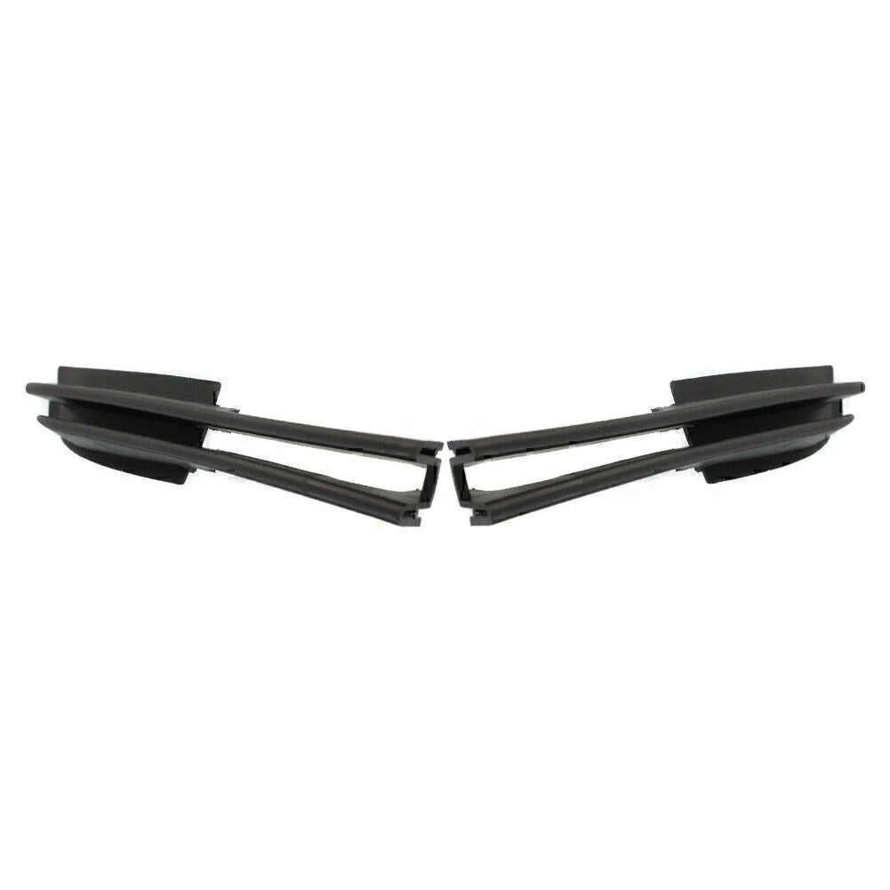 Bumper Grille Set of 2 for BMW 325i 323i 2001-2006 (1999-2006) Black