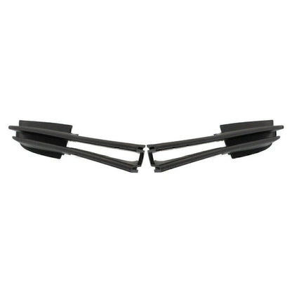 Bumper Grille Set of 2 for BMW 325i 323i 2001-2006 (1999-2006) Black