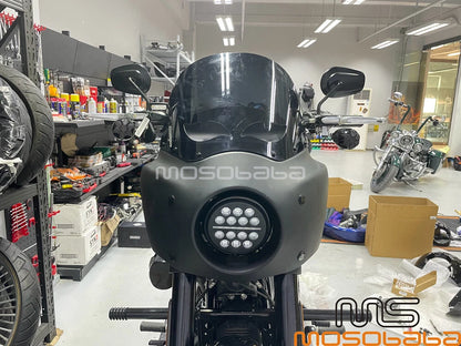 Front Fairing w/ Windshield + LED Headlight for Harley Low Rider S FXLRS (2017-2023)