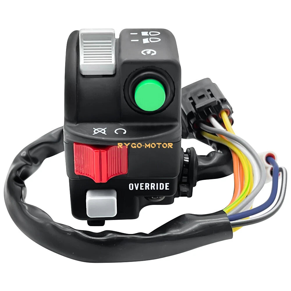 Left Handlebar Switch Start Stop Headlight for Suzuki King Quad 500 750 4x4
