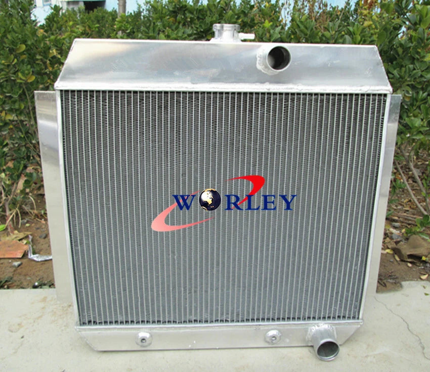 3 Core Aluminum Radiator for Chevy V8 (1951-1954)