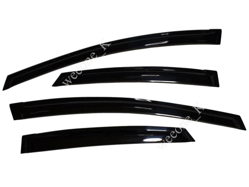 4 x Door Visor Rain Guards for Toyota Prius (2011-2013)