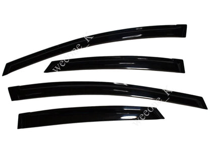 4 x Door Visor Rain Guards for Toyota Prius (2011-2013)