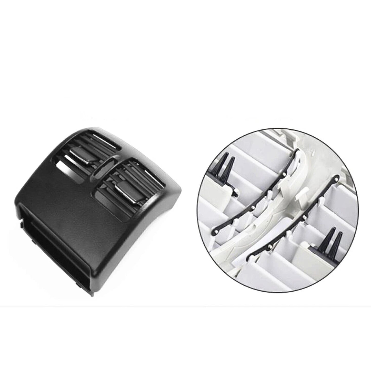 Rear Air Outlet Frame Cover for Benz W212 E Class (2009-2011) Black