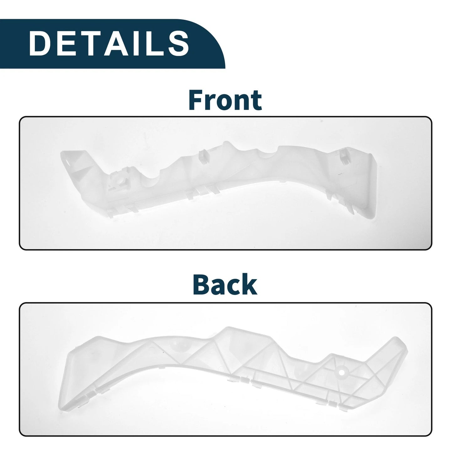 Right Rear Bumper Retainer Bracket for Mazda 6 (2003-2008)