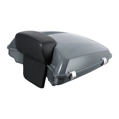 Trunk Mount Rack for Harley CVO Road Street Glide (2014-2025) Gunship Gray