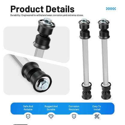 2pcs Sway Bar End Link for Polaris Sportsman 550/850, XP1000, Scrambler 850