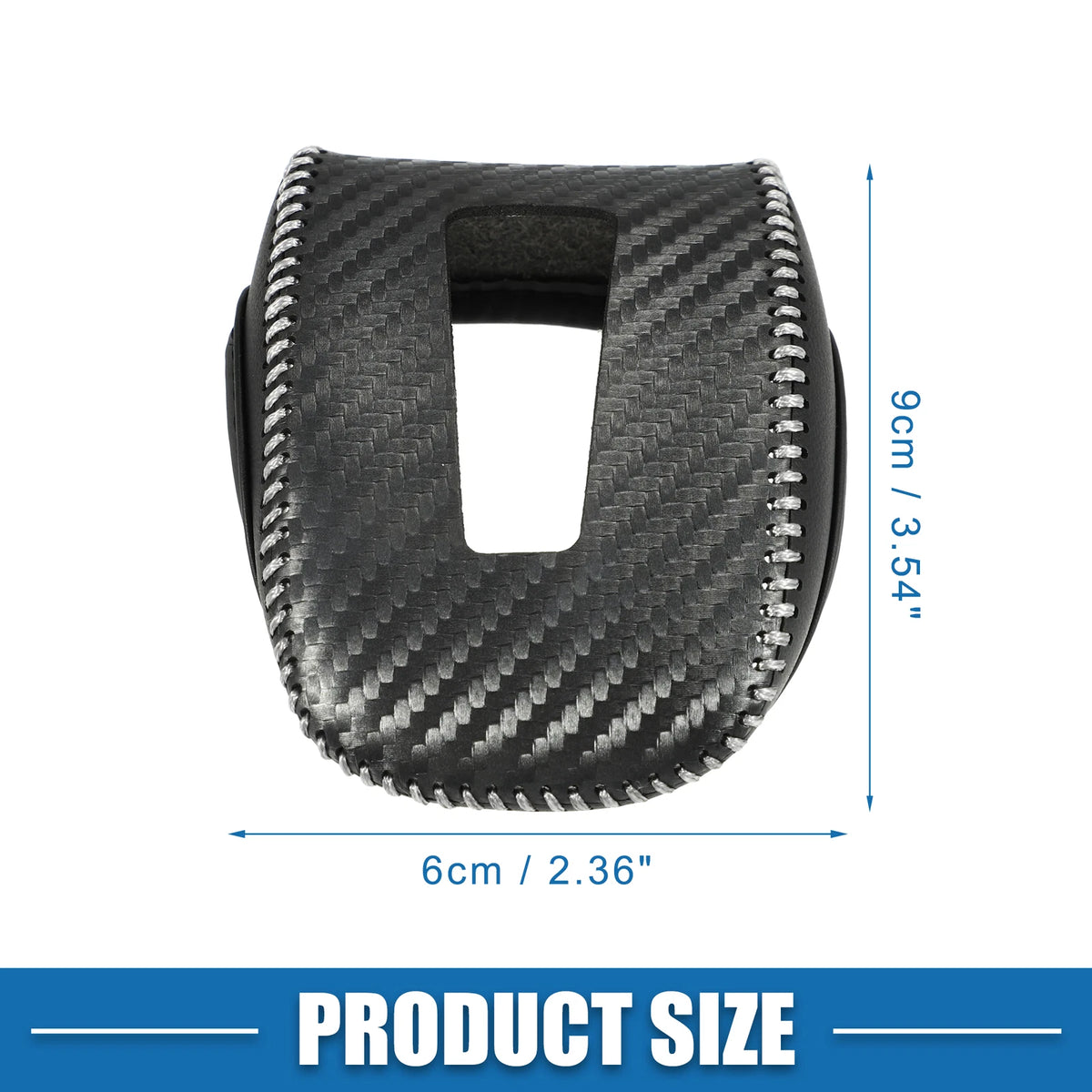 Carbon Fiber Gear Shifting Knob Cover for Mitsubishi