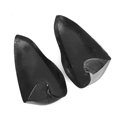 2 x Real Carbon Fiber Side Mirror Cover Caps for BMW M5 F10, F12 M6 (2012-2016)