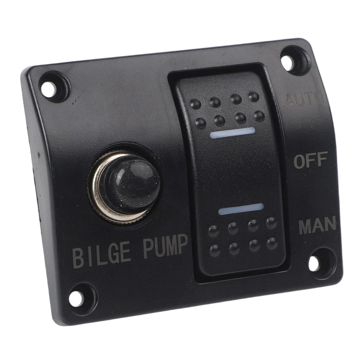 Bilge Pump Switch 12V for Boat with Built-in Fuse Holder