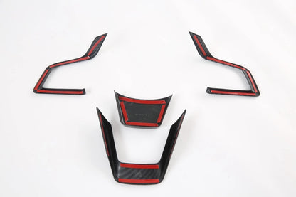 Steering Wheel Cover Trim for Subaru Outback Carbon Fiber (2021-2022)
