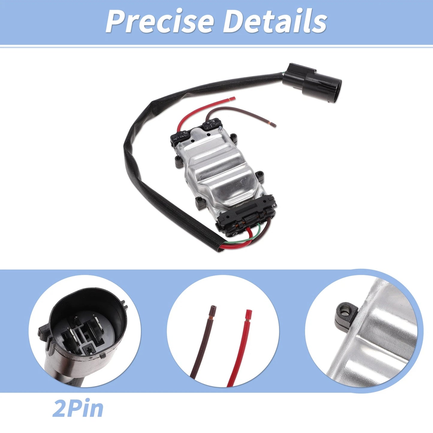 Engine Cooling Fan Control Module for Ford Focus (2005-2012) 1 Pc