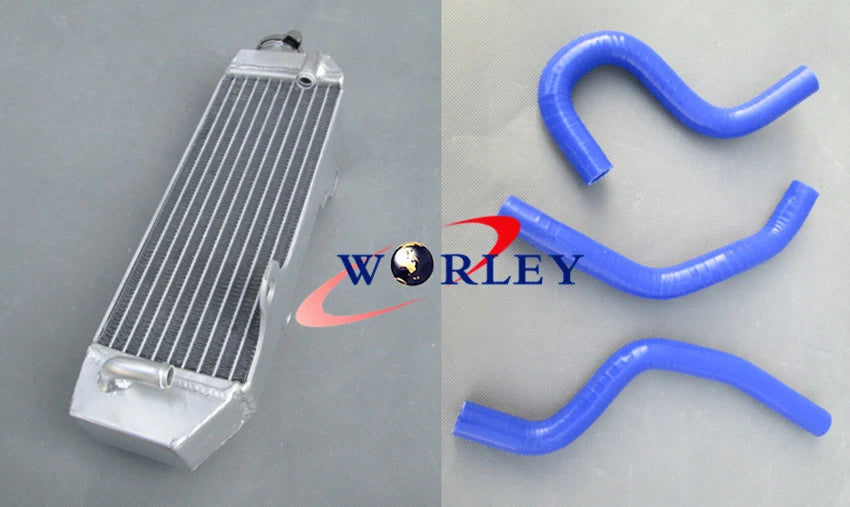 Aluminum Radiator & Silicone Hose for Honda CR85R (1998-2007)
