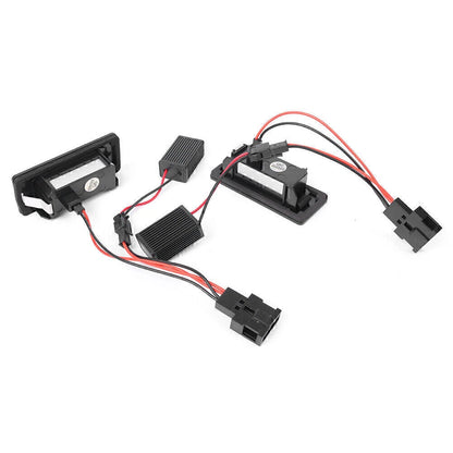 LED License Plate Lights for Audi Q5 S5 A4 A5 TT Passat R36 (2008-2017)