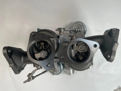 Billet 2 x Front & Rear Balanced K03 Turbochargers for Ford F-150 2.7L V6