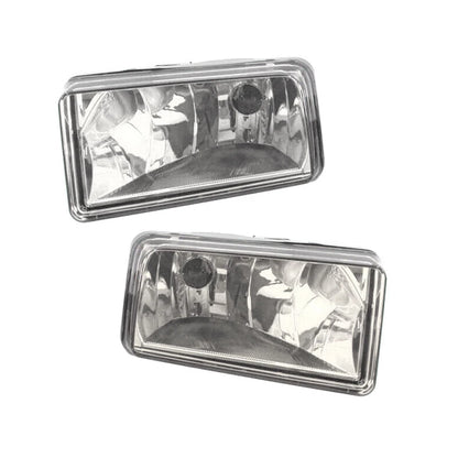Clear Lens Fog Light Lamps for Cadillac Escalade GMC Sierra Yukon XL (2002-2020)