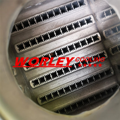 600x300x76mm Universal Front Mount Alloy Intercooler