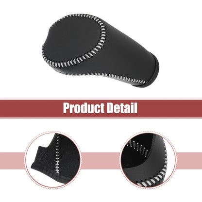 Gear Shift Knob Cover White Thread for Chevrolet Equinox (2018-2021)